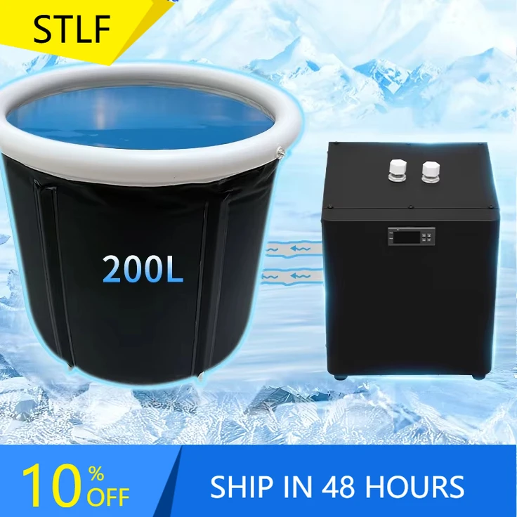 

New Design High Efficiency Sport Recovery Cooling Machine Suitable Cold Plunge Tub Water Ice Bath With Chiller