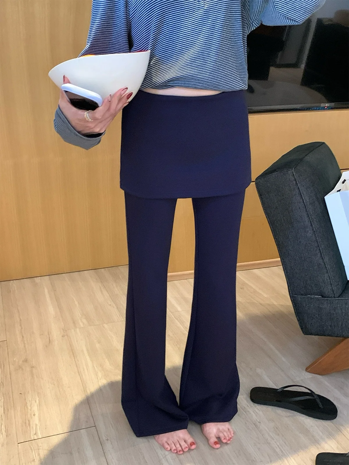 

Легкие хлопковые спортивные брюки-клеш для йоги, женские эластичные брюки, удобные дышащие повседневные брюки с низкой талией