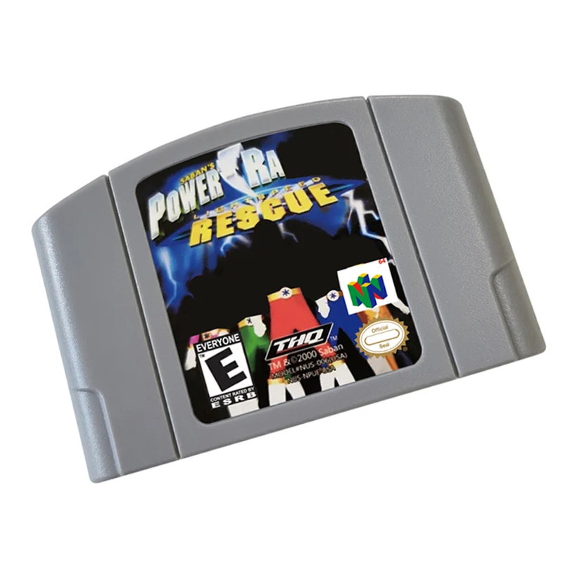 

Poer Ragers Lightspeed Rescue 64 BIT Video Game Cartridge US Version For N64 Game Console