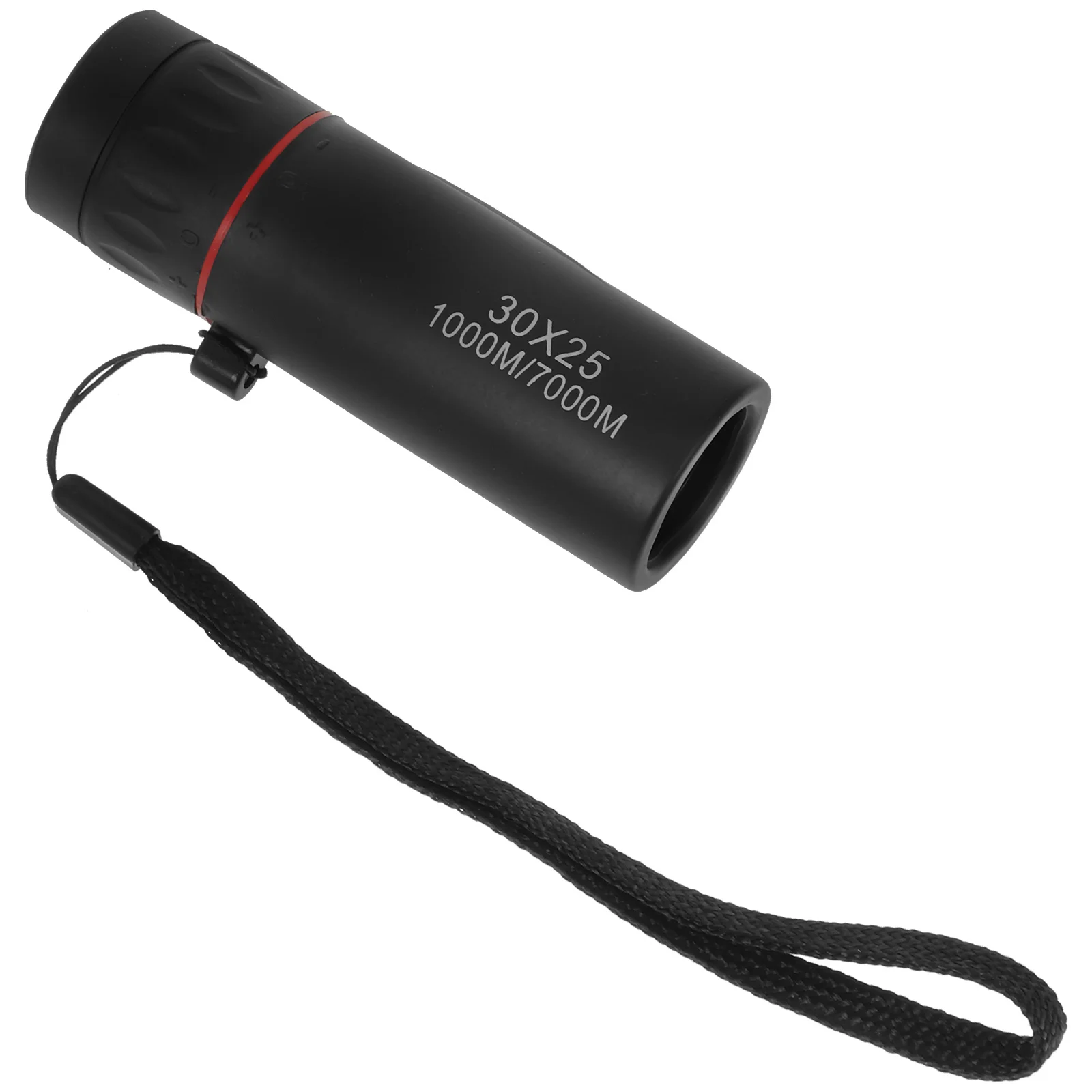 Pocket 10x25 Single-tube Telescope for Camping /Hiking /Traveling (Black) 10x25