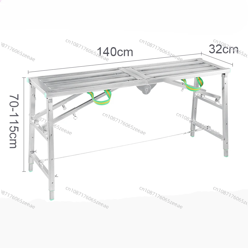 Folding Stirrup Scaffold Lifting Decoration Special Thickening Shelf Construction Engineering Ladder Scraping Putty Stirrups