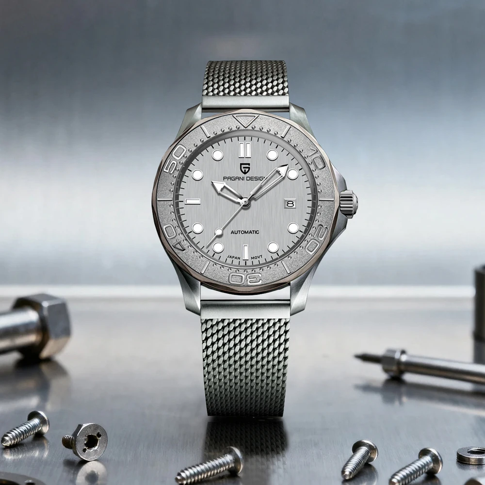 

Новые мужские часы PAGANI DESIGN 2026 года: элитные автоматические механические часы для мужчин, водонепроницаемые, с люминесцентным циферблатом, сапфировым стеклом с AR-покрытием, подарок