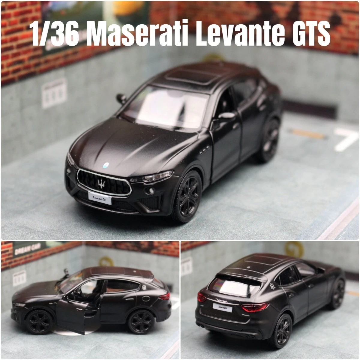 1/36 Maserati Levante GTS SUV Toy Car Model For Children RMZ CiTY