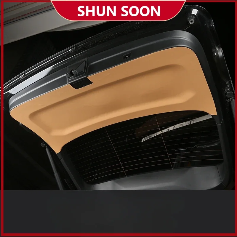 

For Lynk&Co 09 2021-2024 StylesTailgateProtective Pad Modification Special Leather Rear Trunk Anti Scratch Supplies Accessories