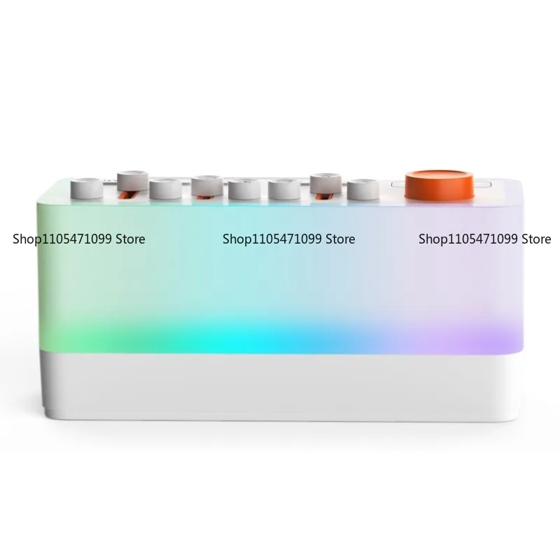 

DIY Smart Sleep Aid Speaker RGB Color Night Light Small Jelly Bluetooth Speaker Night Listening
