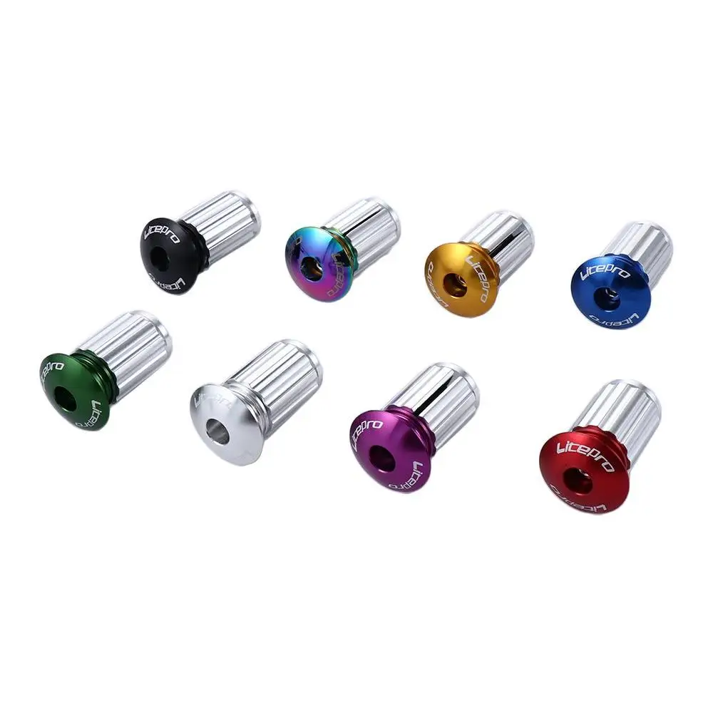 Lock Aluminum Alloy Handlebar Caps End Cap Expamsion Bike Bar Ends Plugs Bicycle Grip Handle Grips Plugs Handlebar End Caps