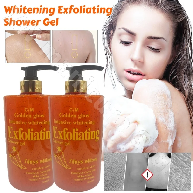 

Exfoliating Body Wash Exfoliating Moisturizing Brightening Skin Tone Improving Chicken Skin Reducing Dullness 1000g