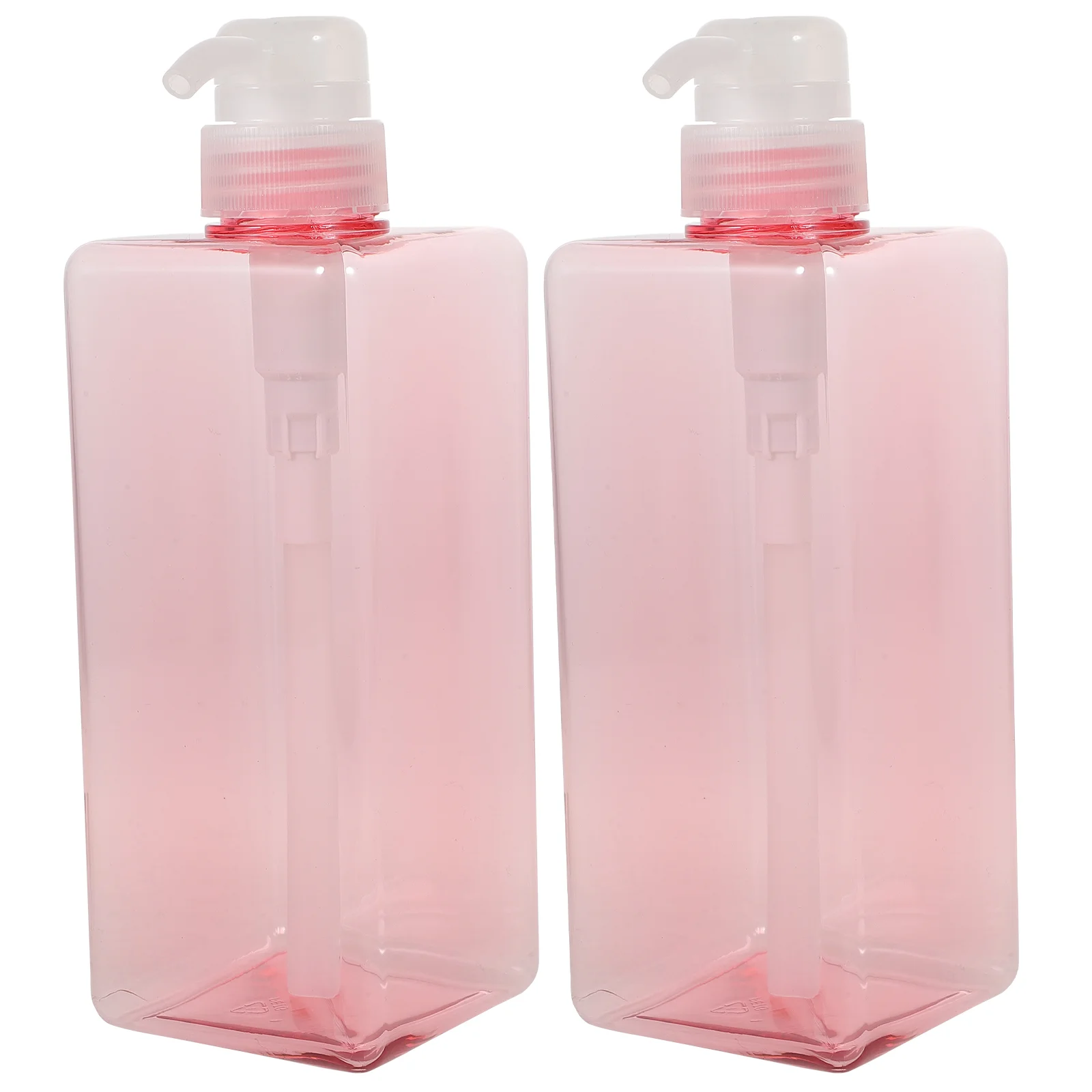 

2 PCS Shampoo Bottle with Pump Hand Soap Dispenser High Capacity Travel Container