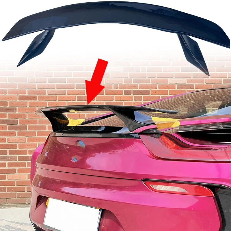 For BMW i8 Spoilers Wings ABS Carbon Fiber Tail Wing Auto Exterior Parts Aerodynamic Performance Tuning Universal Styling
