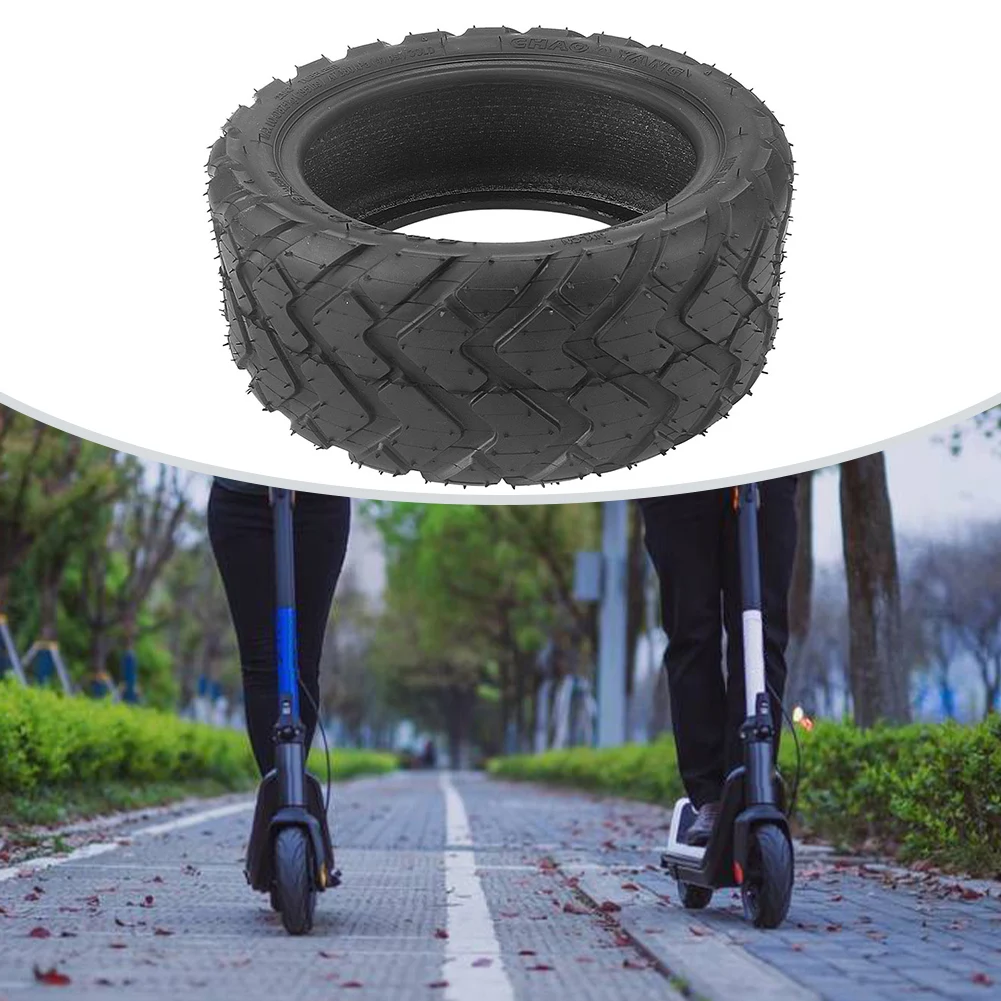 Rubber Scooter Tire 80/60-6 Tire High-quality Rubber Material Optimal Size Scooter Maintenance Replacement Tire