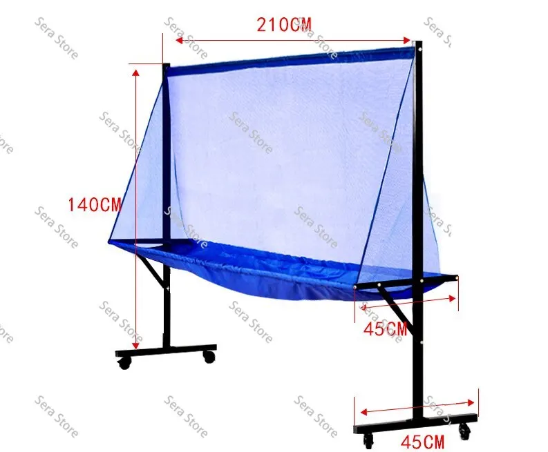 Table Tennis Receiving Net, Floor-standing Ball Collection Net, Ball Collector, Multi-ball Stand Serving Machine
