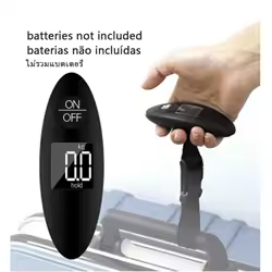 40kg/100g Portable Luggage Scale High Precision Travel Digital Hanging Scales With Webbing belt LCD Digital Electronic Luggage