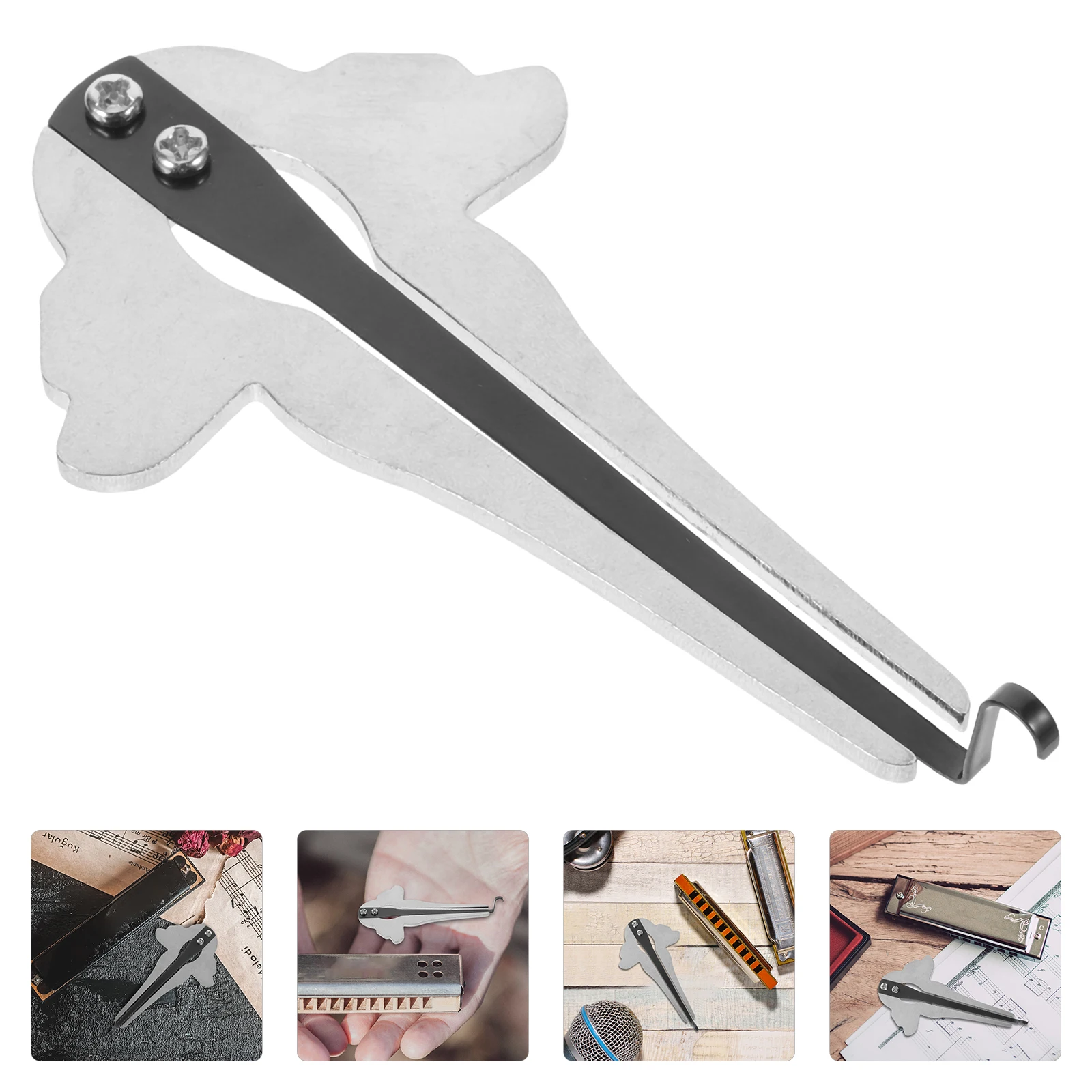 

Portable Metal Mouth Harp Jaw Instrument Clear Sounds Breathing Technique Unique Melodies Easy Use Lightweight Harmonica Small
