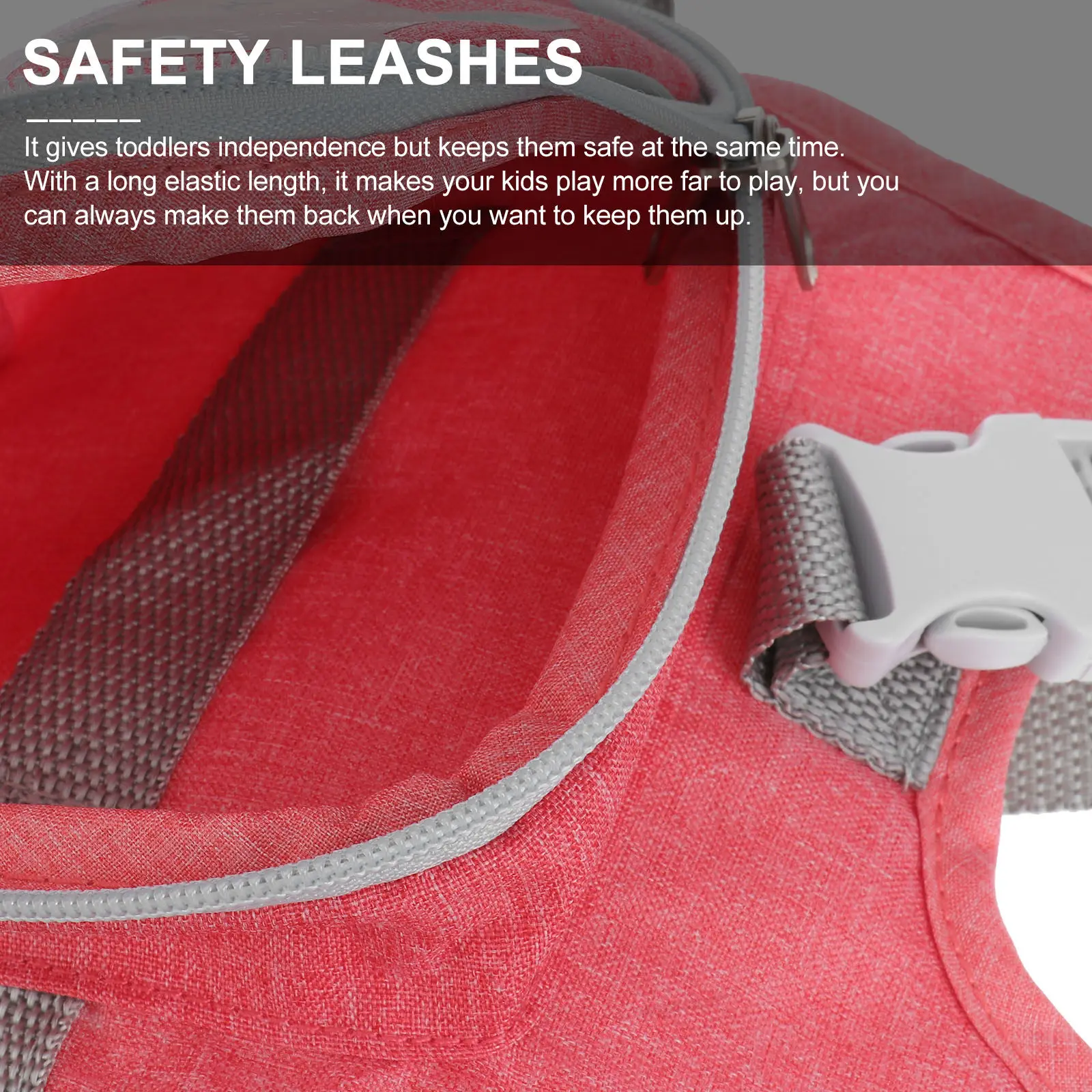 toddler-harness-safety-leashes-anti-lost-wrist-link-2m-pink-reflective-adjustable-kid-safety-harness-for-parks-malls-airports