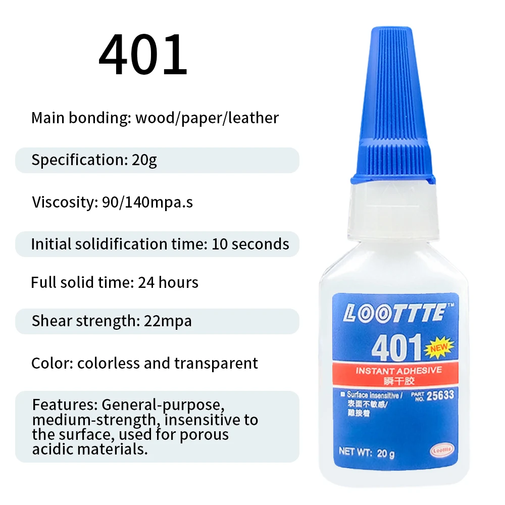 20 ml Sofortkleber, starker Kleber, universeller multifunktionaler, schnell trocknender Kleber für Harz, Keramik, Metall, Glas, Heim-Sofortkleber