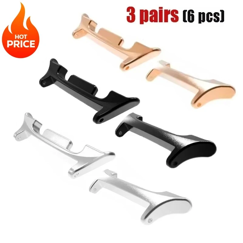 1–3 Paar Edelstahl-Anschluss für Samsung Galaxy Watch 8, klassischer Adapter, Armband Galaxy Watch 8, 40/44 mm, 22 mm Bandbreite