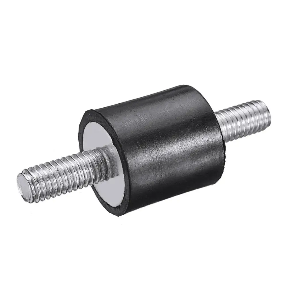 4-40Pcs M3-M10 Anti Vibration Rubber Mounts, Male Threaded Bobbin Isolator Shock Damper for Car Boat Engine Pump