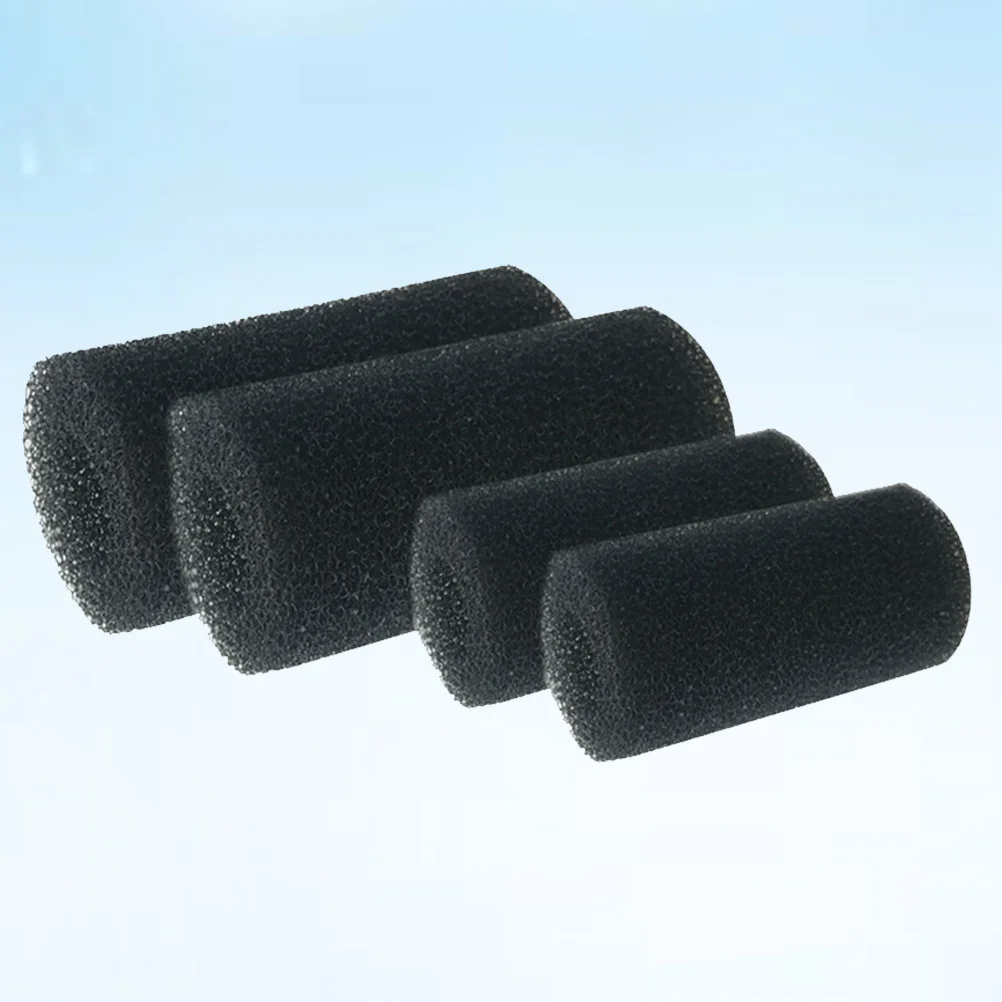

4pcs Aquarium Filter Water Inlet Protection Sleeve Pre-Filter Sponge For Fish Tank Sizes Freshwater Marine Sponge Cartridge