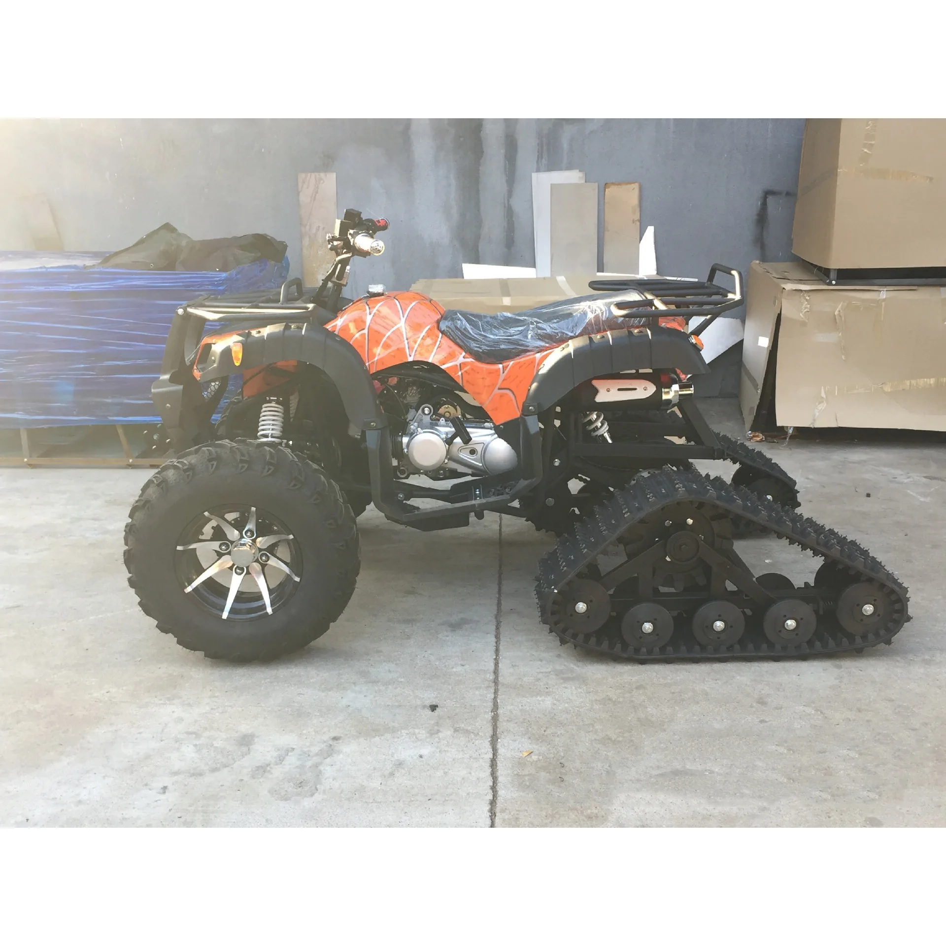 إيداع مبيعات المصنع مباشرة 200 Big Bull Four-wheel Mountain Motorcycle Snow Beach Car Track Wheel Go-kart، Sled