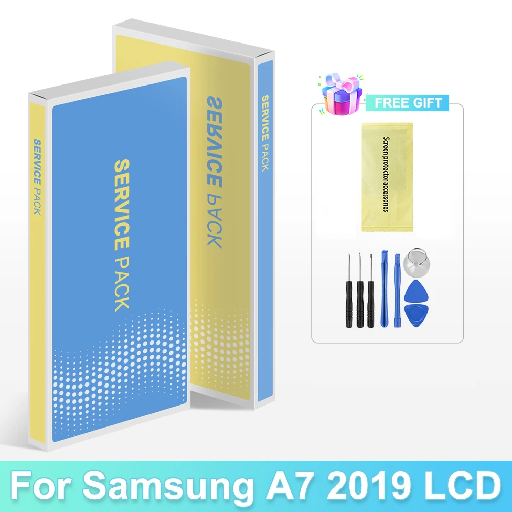 For Samsung Galaxy A7 2019 A700 Display Touch Screen Digitizer Assembly Replacement For Samsung A700F A700FD A7000