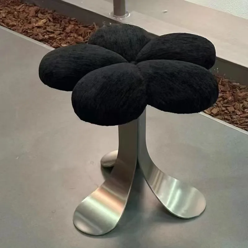 

Пуфы для спальни и девушки, туалетный столик для макияжа, кремовый ветровой комод, табуреты, бытовая круглая мебель из нержавеющей стали Sgabello XYDZ