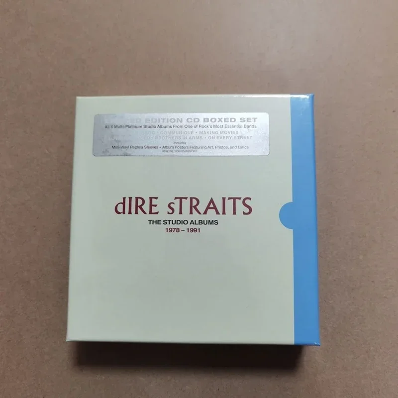 British Rock Band Dire Straits Six Classic Albums  [1978-1991] 6CD in One of The Most Successful Rock Bands of The 80s