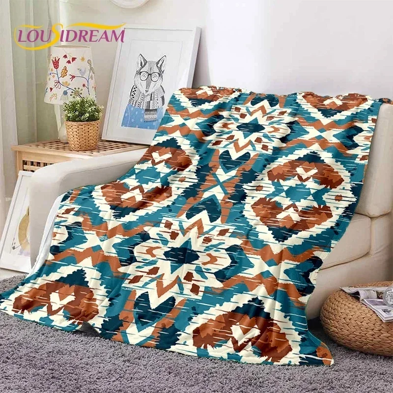 Last Nordic turkish Bohemia bedroom sofa Celt soft flannel blanket for picnic, throw blanket for outdoor leisure nap gift