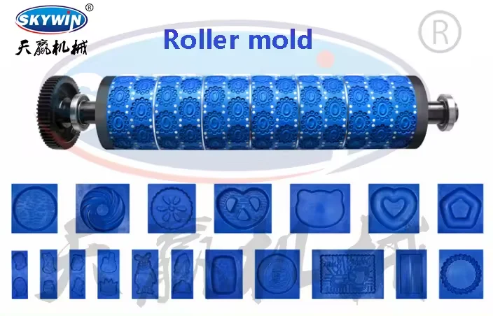 Skywin-Molde pequeño para galletas, servicio de larga duración, formador de moldes para galletas rotativas, máquina para hacer galletas en planta de galletas