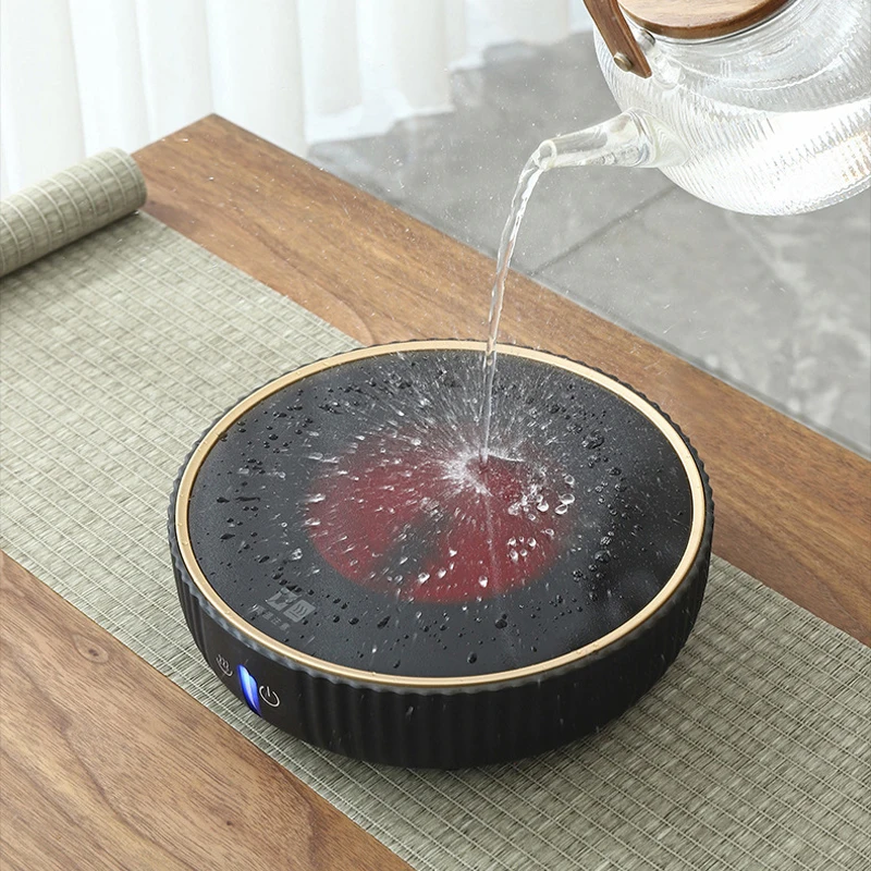 800 واط سخان كهربائي موقد صانع الشاي لوح تسخين كهربائي فرن التدفئة آلة فرن كهربائي موقد شاي غلاية مياه 220 فولت