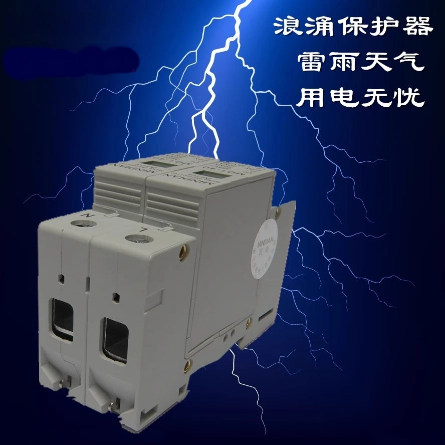 

Surge protector 2P/10KA 20KA 40KA 60KA 80KA 220V lightning arrester