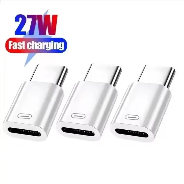 IOS naar USB-C snellaadadapter Lightning naar Type-C adapter USB-C dataoverdracht converter voor iPhone 17 15 Samsung Google