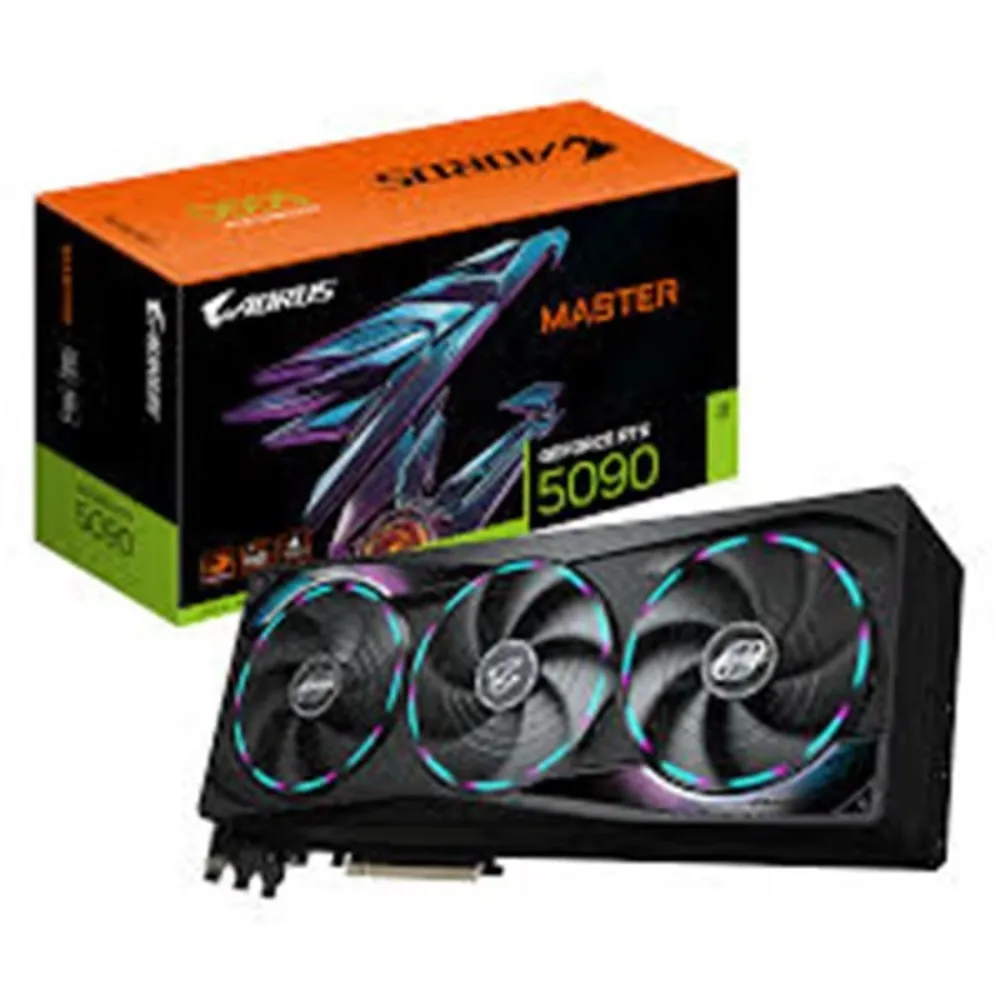 

New Released GeForce RTX 5090 32G PCIE 5.0 GPU 5090 RTX AORUS-MASTER AI Computing Video Cards Graphics Card Gaming