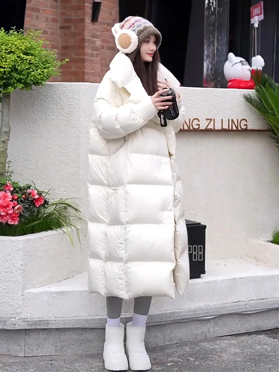 

Модная утепленная женская зимняя куртка с флисовой подкладкой и большим воротником, универсальная, новинка