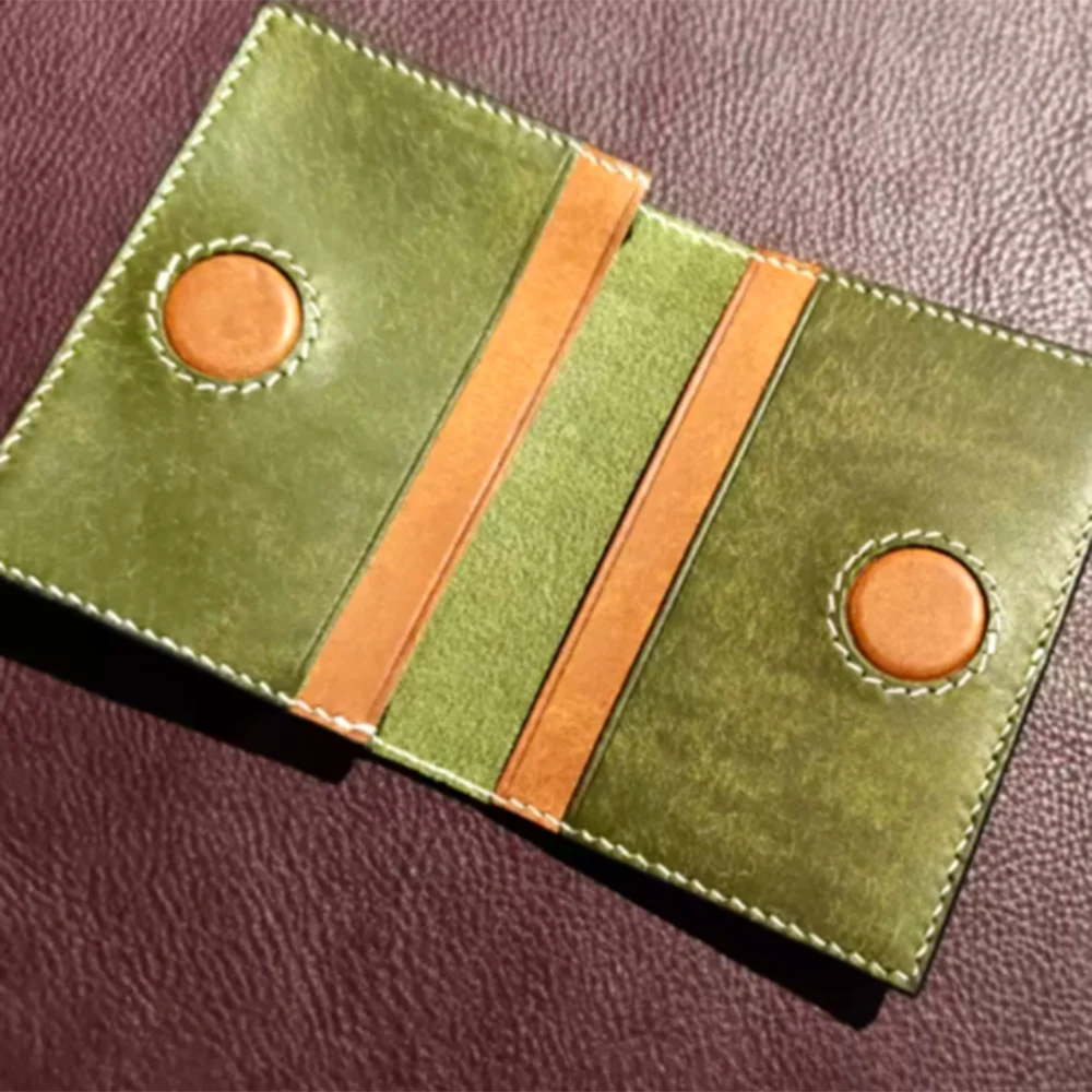Knife mold for DIY leather craft name cardholder wallet cutting dies 10x7,5x2.2cm