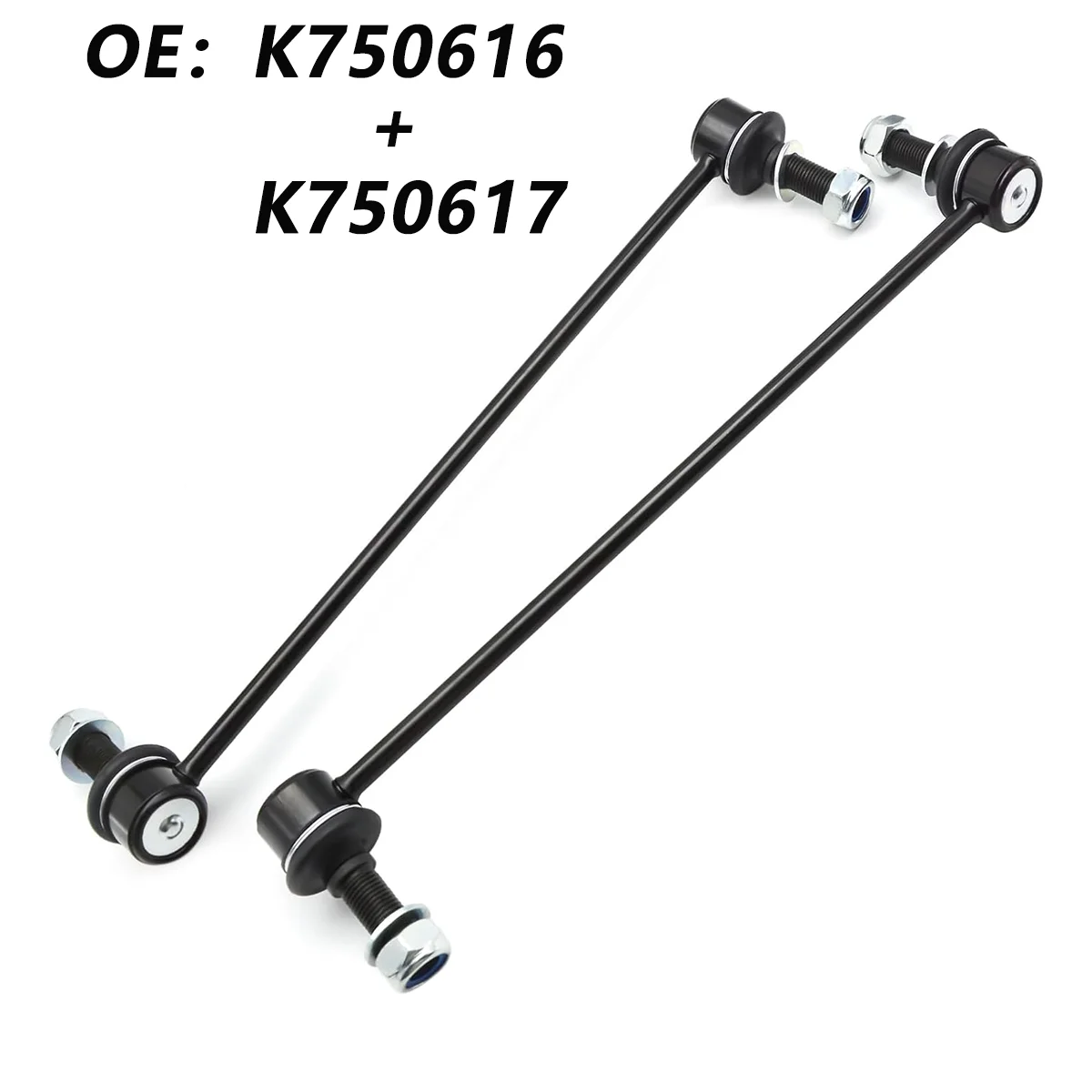 2pcs K750616 K750617 Front Sway Bar End Links Left & Right Suspension Stabilizer Bar Link Kit GB5Z5K483A MS40862  TC5302