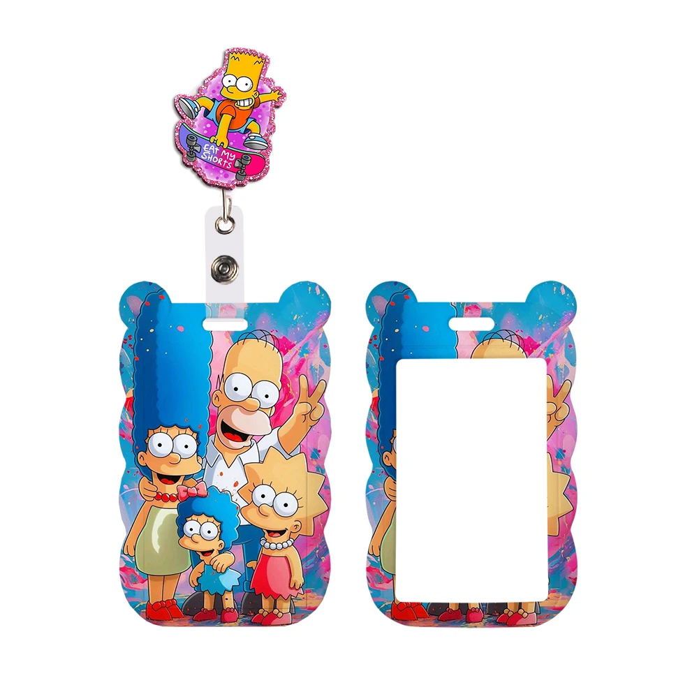 حار الأسرة فيلم تصاميم اسهم معرف شارة حامل حزام بطاقة العمل حافلة الوصول حامل بطاقة سلاسل المفاتيح الملحقات #6