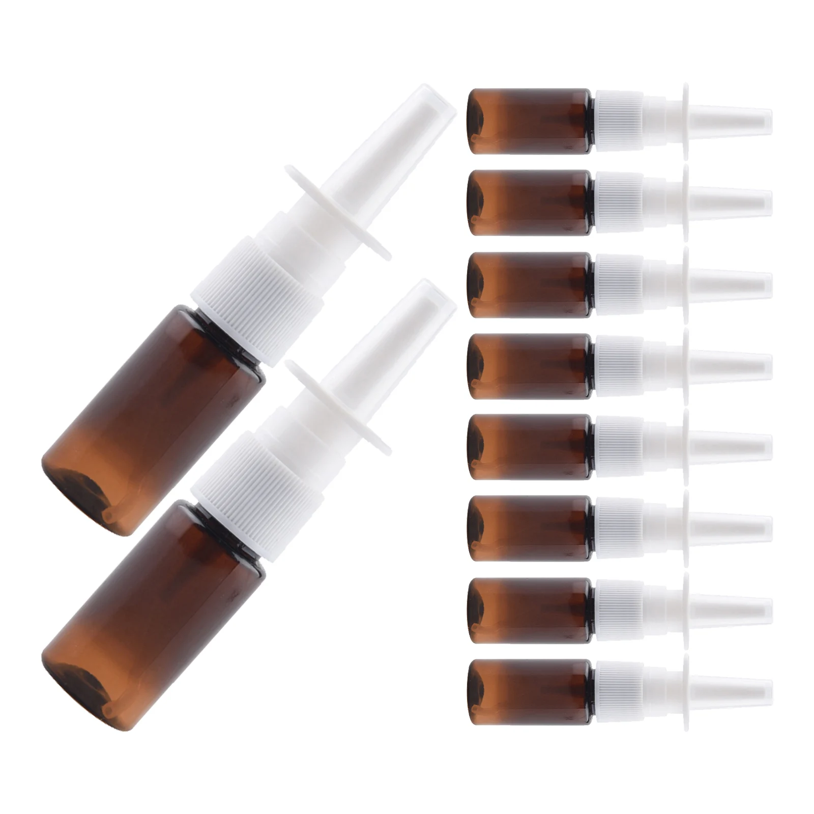 

10Pcs Compact Refillable Nasal Sprayer Bottles Leak Proof for Perfume Makeup Nasal Spray Bottle Small Nose Spray Bottle