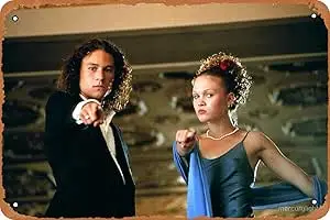 Metal Sign - 10 Things i Hate About You Tin Poster 12 X 8 Inches 1pc sign sign