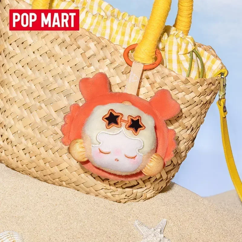 POPMART POP BEAN Island Vacation Series Mini Plush Pendant Blind Box Guess Bag Mystery Box Toys Doll Cute Figure Gift Collection view 6