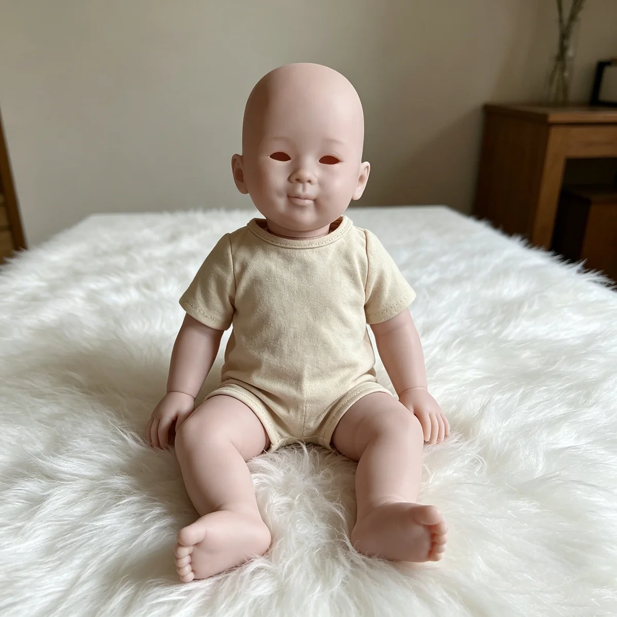 

28inch fresh color Reborn Doll Kit Chunmei Huge Baby Size DIY Unfinished Doll Parts