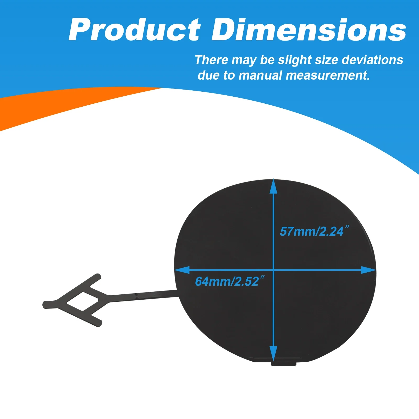 المصد الخلفي سحب هوك غطاء غطاء سحب العين لشروليه ماليبو اكسسوارات 2013 2014 2015 #3