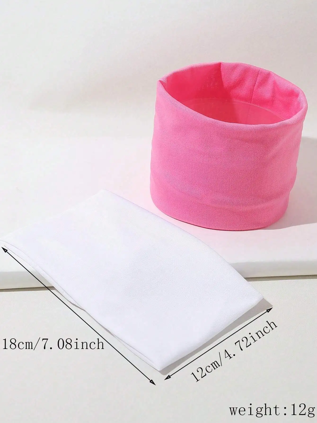 

3pcs Wide Solid Color Stretchy Headband For Women Daily Gym Use