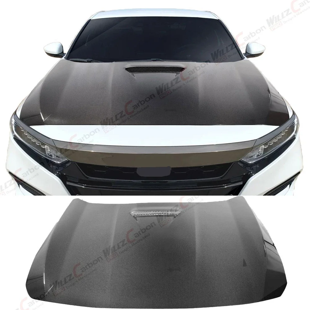 For Honda Accord 2018-2022 Years Carbon Fiber Engine Hood Modification