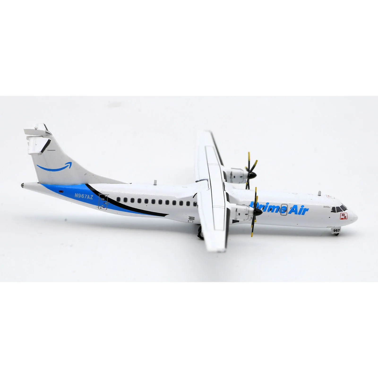 XX4500 Alloy Collectible Plane Gift JC Wings 1:400 Amazon Prime ATR 72-500F Diecast Aircraft Model N967AZ