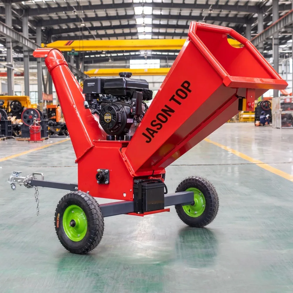 

Industrial Grade Gas Wood Chipper, Construction Branch Crusher, Agricultural Construction Equipment