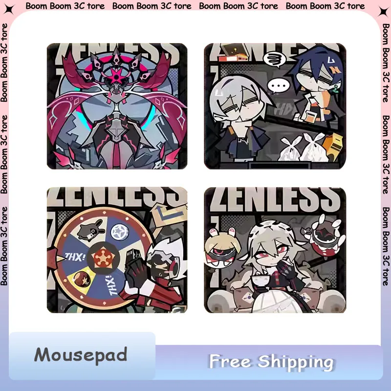 

Zenless Zone Zero ZZZ Mousepad Desk Mat Anime Mouse Pad with Stitched Edges for PC Computer Gaming Office Accessories