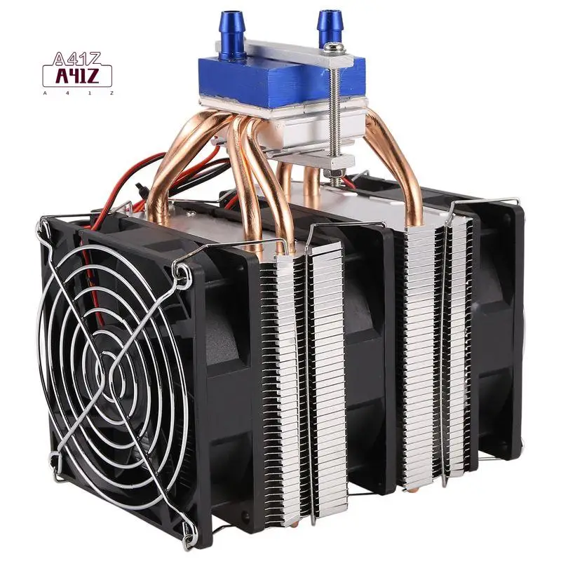 

A41Z-1 PC Thermoelectric Cooler Semiconductor Refrigeration Peltier Cooler Air Cooling Radiator Water Chiller Cooling System Dev