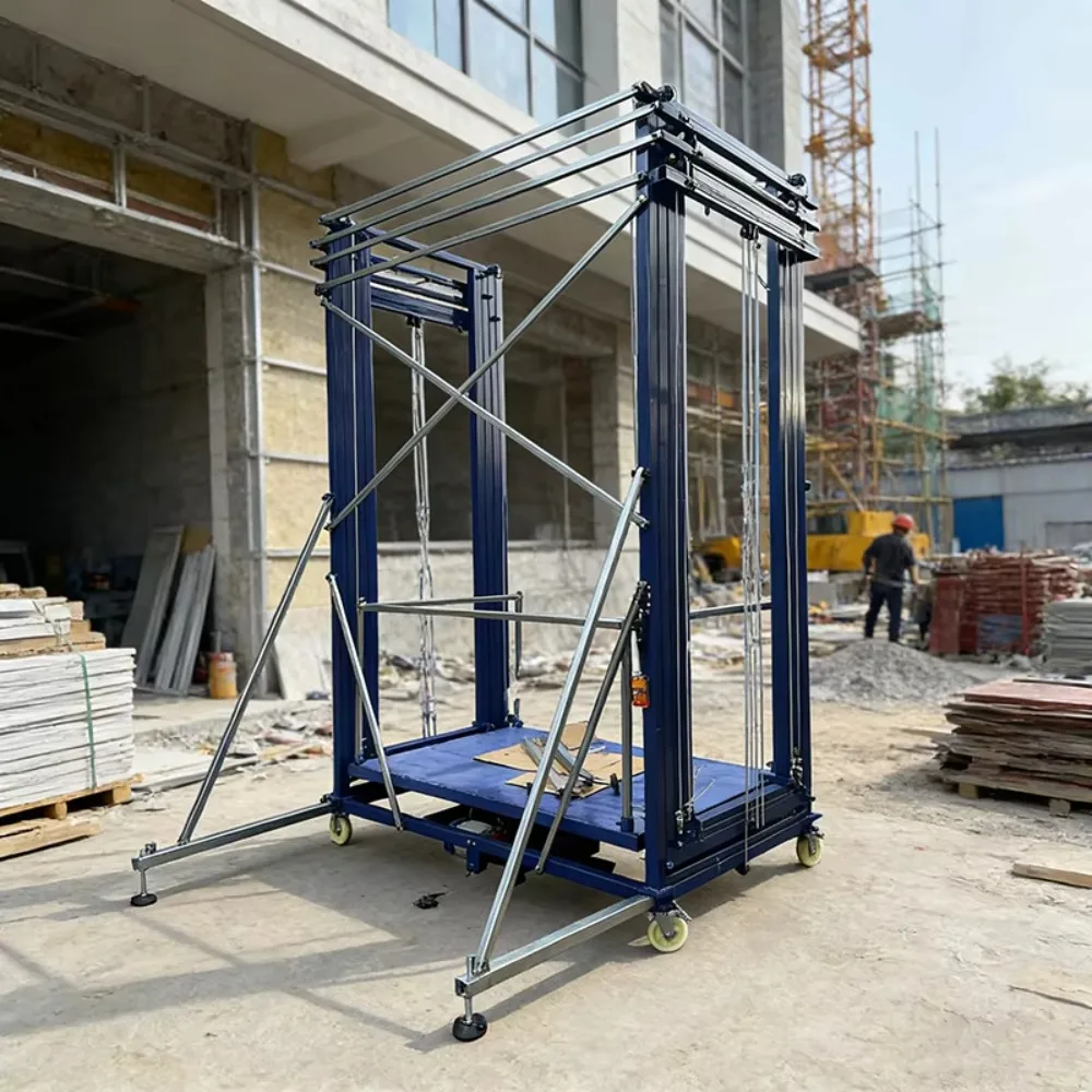 

Factory Direct Sale Heavy Duty Electric Lifting Scaffold Multiple Height Options Construction Equipment Electric Scaffold