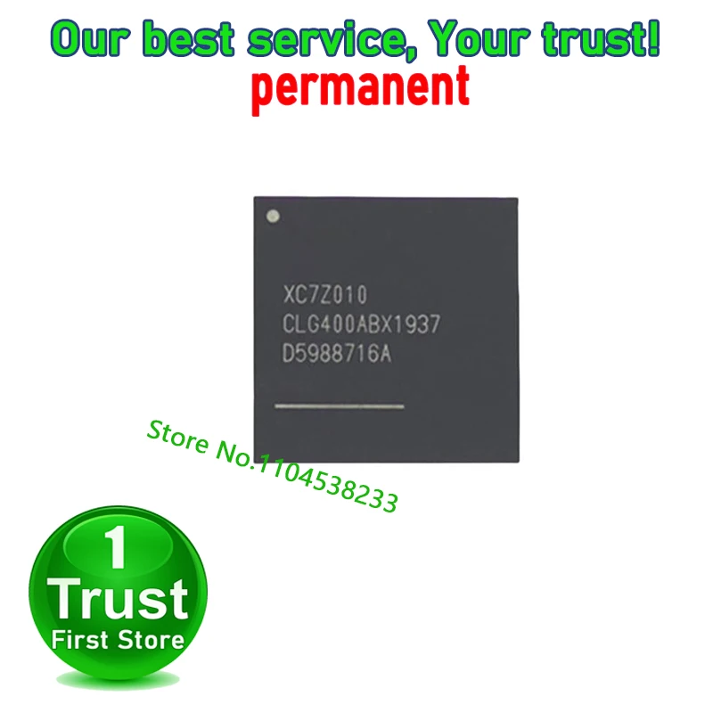 

1PCS/LOT XC7Z010-2CLG400I XC7Z010 XC7Z010-2CLG400 BGA Trust First in stock