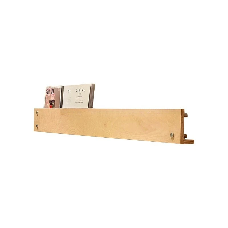 

Magazine Rack Birch Storage Living Room Wall Decoration Display Ocean Board Creative Minimalist Shelf